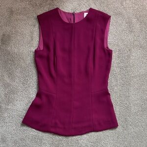 Elegant Sleeveless Maison Martin Margiela Crew Neck Sleeveless Top size 38